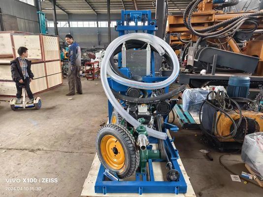 80-120 Meters Capacity Drilling Equipment For Water Well Drilling Rig Machine