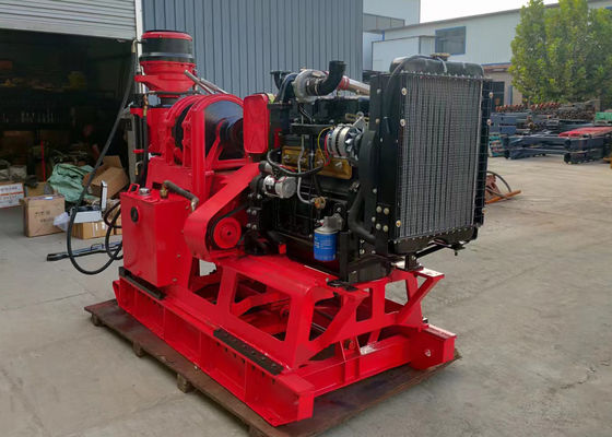 XY-2B 500 Meters Depth Crawler Mounted Hydraulic Water Well Drilling Rig
