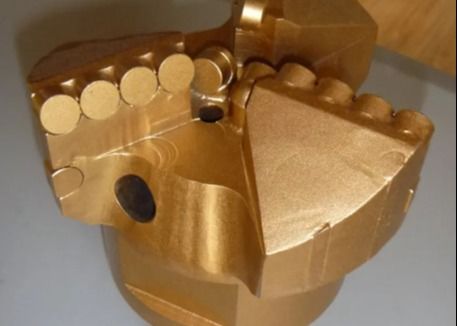 PDC Water Well Drill Bits 3 Blades For High Pressure Borewell Machine