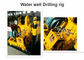 High Performance Water Well Drilling Rig 180 Depth Easy Operation For Core Drilling