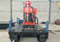 Crawler Mounted Mobile Water Well Drilling Rig , XY-200 Portable Borehole Drilling Machine