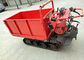 Simple Operation 3 Ton Tracked Dumper / Mountain Agricultural Crawler Transporter