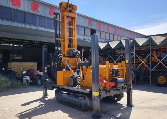 Pneumatic Compressor Borewell Drilling Machine 150-180 Meters For Deep Underground