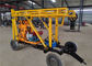 Small Size Flexible ST-100 Water Well Drilling Rig For Construction Foundation