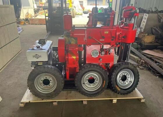 GK 200 Exploration Investigation Drilling Machine With 200 Meters Depth 300 MM Hole Diameter