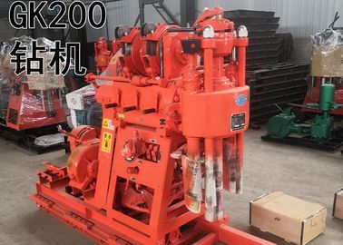 Gk-200 Rotary Diesel Small Borewell Drilling Machine