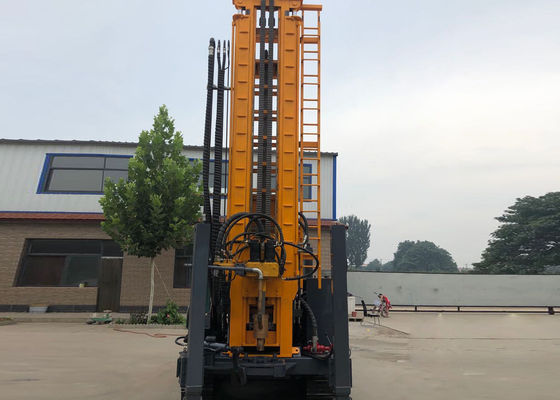 Steel Crawler Mounted Rotary 400M Portable Water Drilling Rig