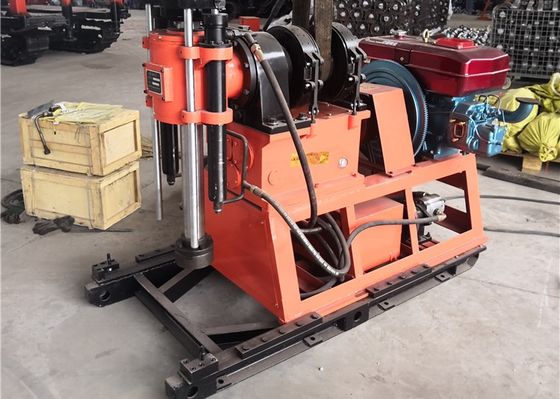 14.7KW 300m Depth 42mm Rod Core Drill Rig