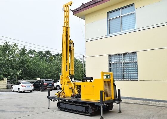 Crawler Diesel Powered 3.5Mpa Hydraulic Water Well Drilling Rig