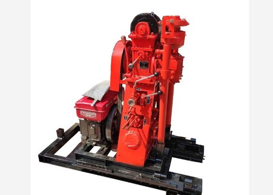 50 Meters Sampling Hydraulic 42mm pipe Core Drilling Rig