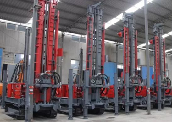 260m Portable Borehole Deep Water Well Drilling Rigs With Hydraulic System