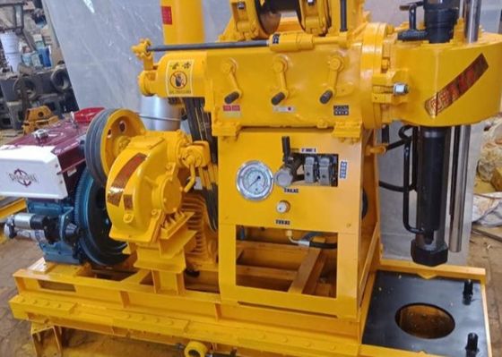 Borehole 150 Meters Small Water Well Drilling Equipment For Railways