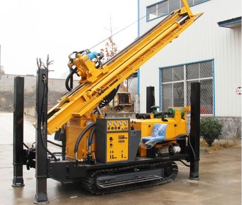 Crawler Type Water Well 400 Meter Pneumatic Drilling Rig