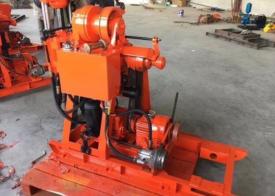 GK 200 Diesel Engine Power Soil Drilling Machine 22kw Power With Diesel / Electric Motor