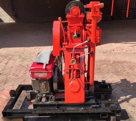 Hydraulic Water Well Sampling 50m Geological Drilling Machine