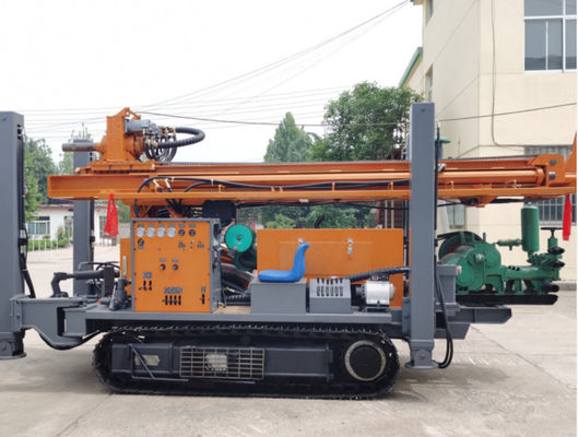 400m Deep Borehole Crawler Mounted Drill Rig Equipment