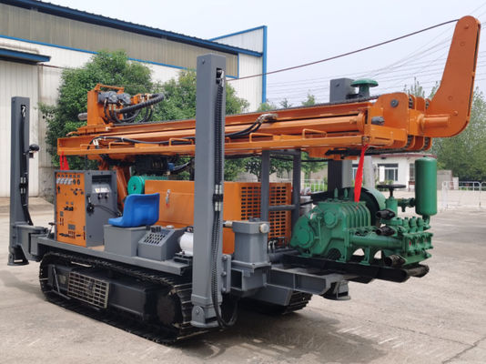 3.5Mpa Air Pressure Hydraulic Core Crawler Drilling Rig