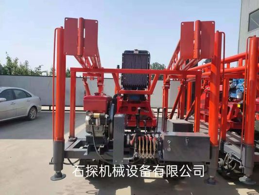 Pneumatic High Leg Percussion Crawler Mounted Drill Rig