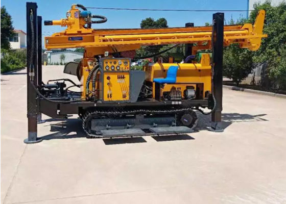 Impact Type Large Bore Deep Well Hydraulic Crawler Drill Machine