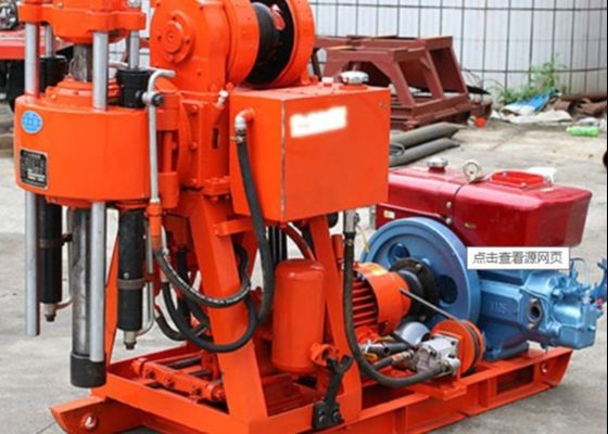 XY-1A 150 Meters Rocky Mining Soil Testing Drilling Machine With Diesel Engine