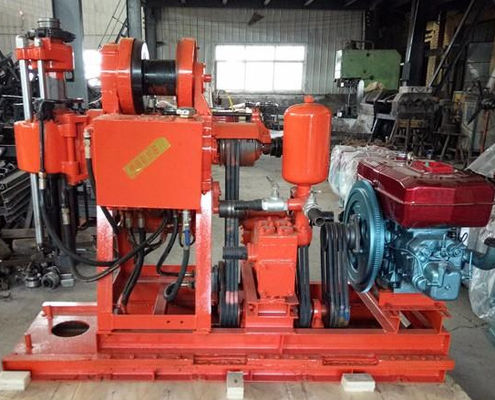 Precision Core Drilling Machine / Soil Sample Drilling Machine 100m Depth Capacity 42mm Rod Diameter