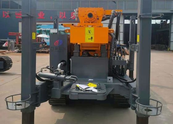 High Efficiency Water Well 89kw Crawler Mounted Drill Rig