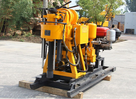 Vehicle Mounted Mine Core Positive Rotary 15kw Core Drill Rig Machine