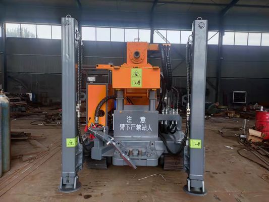 Rocky Blasting Deep Underground Borehole Water Well Drilling Rig With 450 Meters