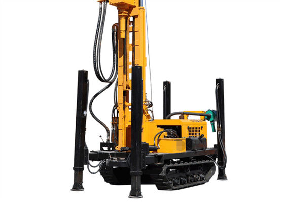 Water Well Crawler Pneumatic Drilling Rig Machine 400m