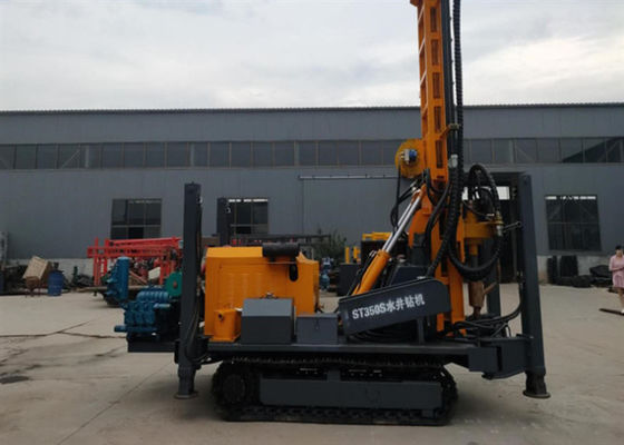 Diesel 400m Depth Pneumatic Crawler Drill Water Well Rig