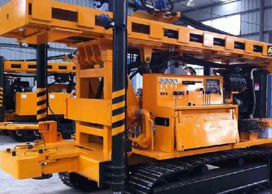 ST 200 Meters Customized Diameter DTH Machine Large Diesel Engine Power