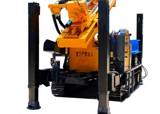 350 Meter Depth Crawler Water Well Drilling Rig Diesel Mobile