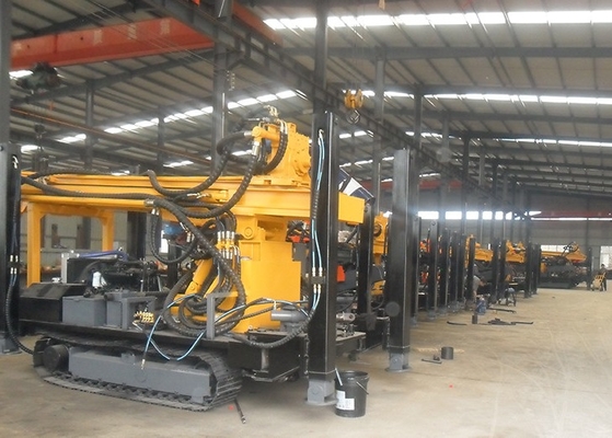 Large Bore Well Drilling Machine ST350 For DTH Rock Layers