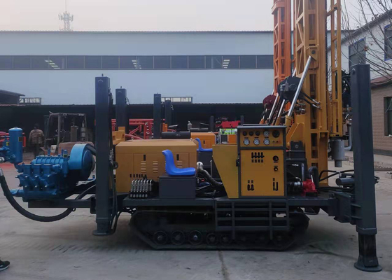 200 Meter Depth Diesel Powerrock Drilling Machine  Portable For Water Well
