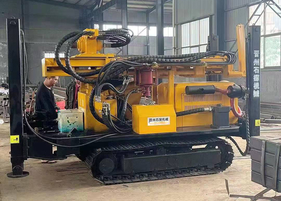200 Meter Depth Diesel Powerrock Drilling Machine  Portable For Water Well