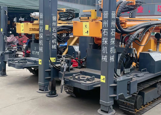 Fast Speed Pneumatic Water Well Drill ST350 Meters Deep Machine