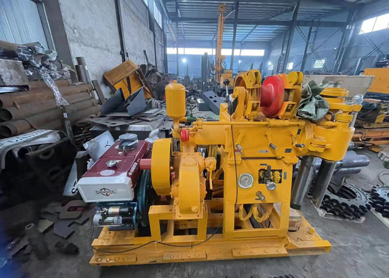 Mining Core Full Rotary Hydraulic Water Well Drilling Rig Crawler Surface Underground