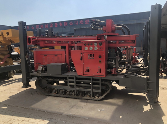 Rubber Crawler Mounted Drill Rig St200 Large For Industrial Drilling Works