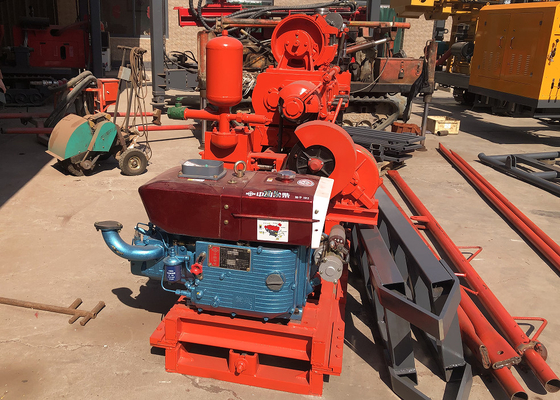 100m Depth Xy-1 Geotech Drill Rig For Soil Testing In Hard Layers
