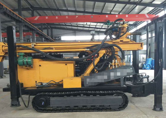 200 Meters Depth Pneumatic Drilling Rig With 76mm Drilling Rod