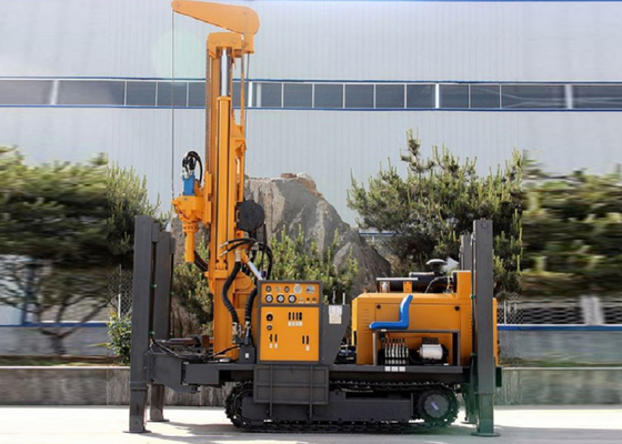 Geothermal Pneumatic Drilling Rig 180 Meters Depths For Rocky Layers