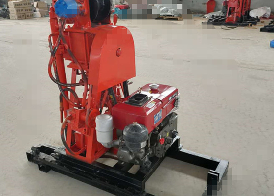 Diamond 50 Meters Soil Investigation Drilling Machine Core Sampling Lightweight