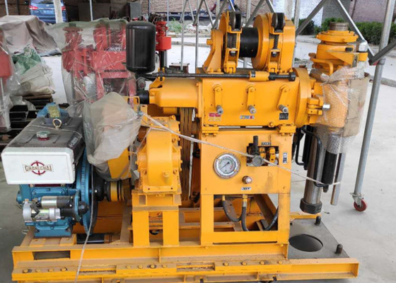 Two Hundred Meters Depth Soil Sample Drilling Machine 220v For Geological Core