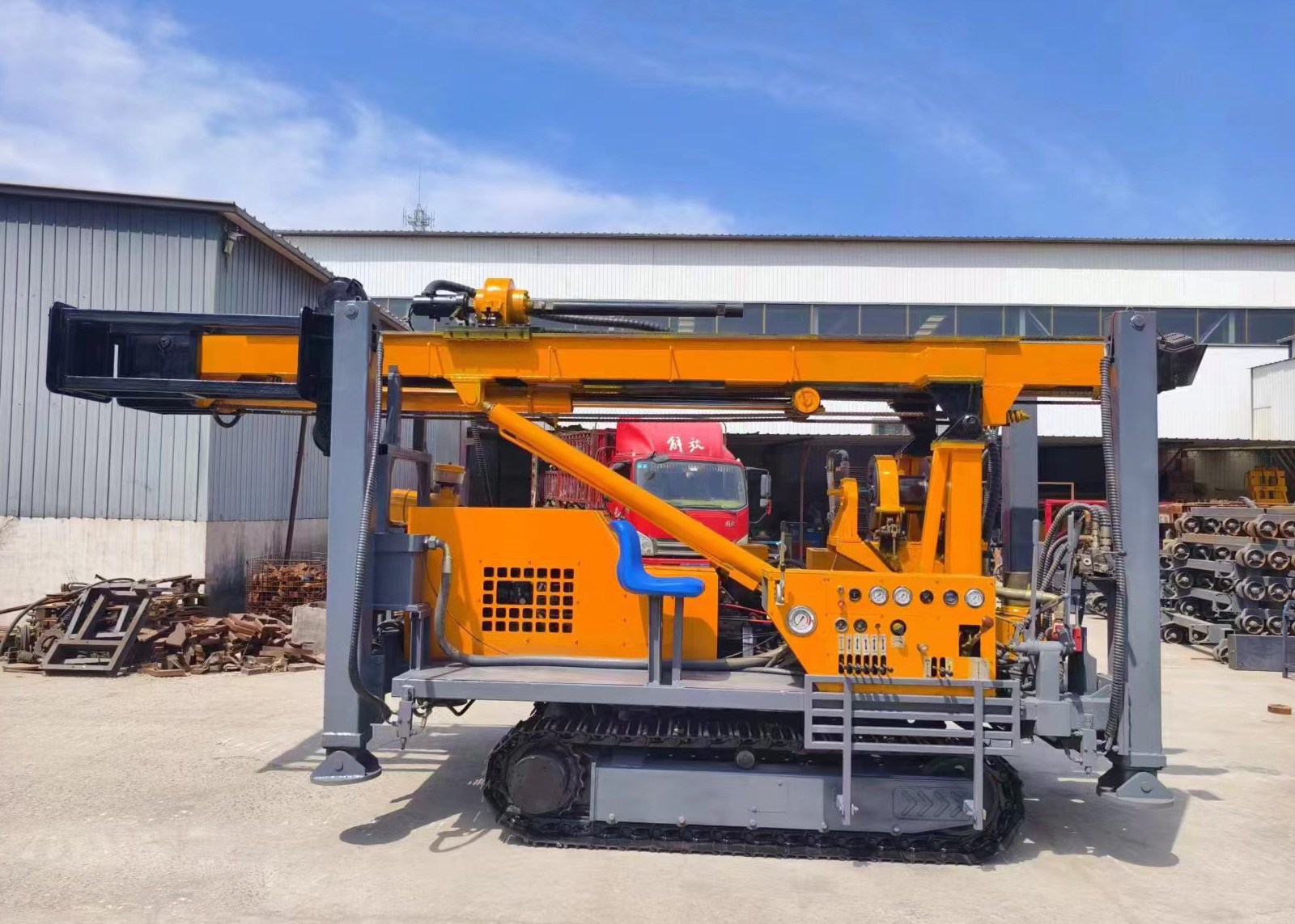 ST-350 8T Core & Water Well Drilling Rig | 30T Winch