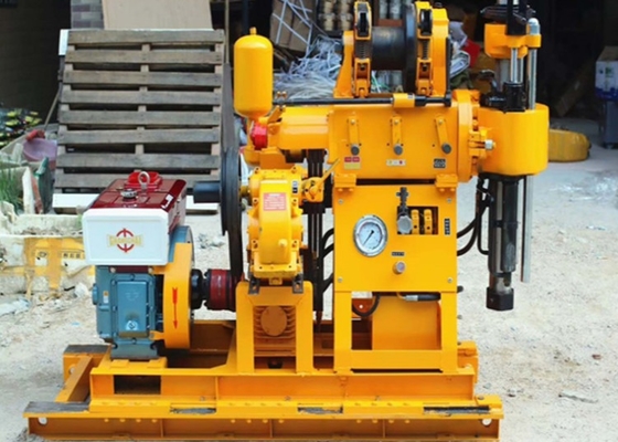 GK 200 Core Drilling Rig  200 Meters Detph With 22 HP Diesel Engine For Exploration Engineering