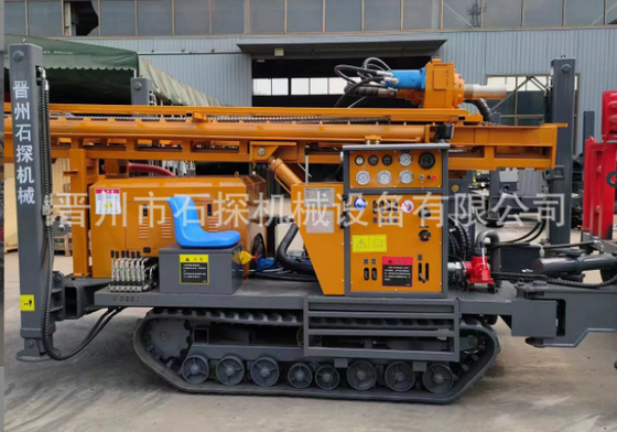 DTH Blalsting 350 Meters Water Well Drilling Rig Groundwater Drilling Machine