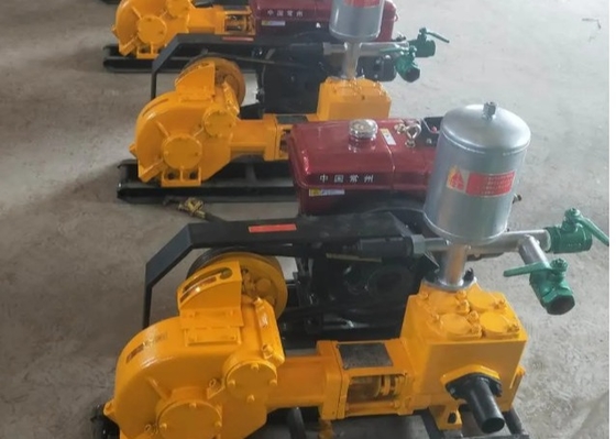 Reciprocating Triplex BW 160 Drilling Mud Pump With Diesel Engine