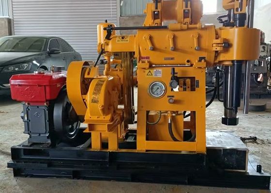 200m Spindle Type Geotechnical Soil Test Drilling Machine Drill Rig Portable