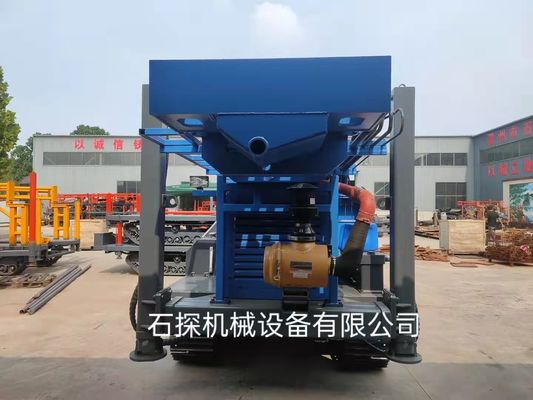 Geotechnical Engineering 450m Depth Crawler Mounted Drill Rig 3.5mpa
