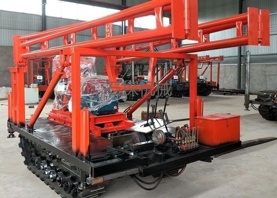 Reliable Engineering Drilling Rig Crawler Mounted Drill Rig Size Customized